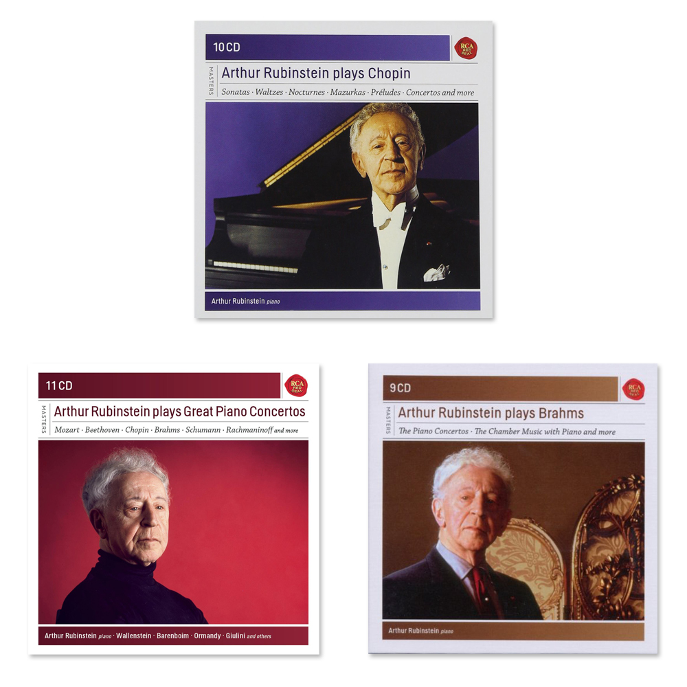 Competition: win three great Arthur Rubinstein box-sets, from Sony