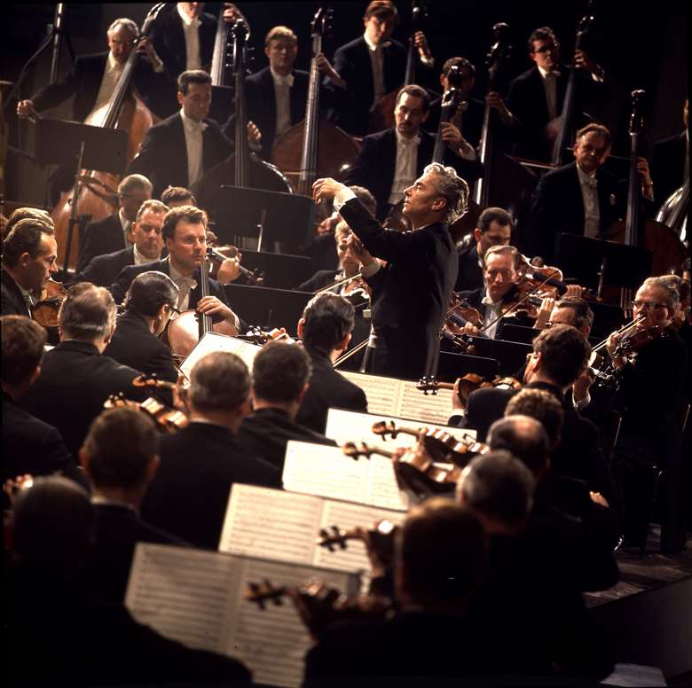 Karajan conducting Beethoven's Choral Symphony in 1968