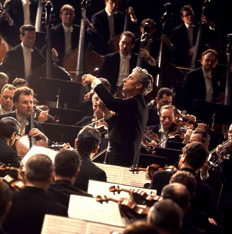 Karajan conducting Beethoven (Photo: Unitel)