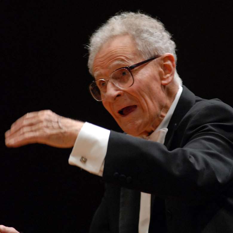 Stanisław Skrowaczewski appeared with the LPO at the Royal Festival Hall