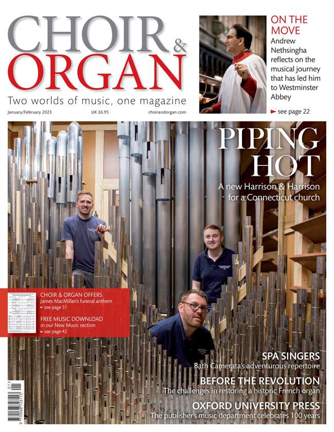 Choir & Organ - January/February 2023