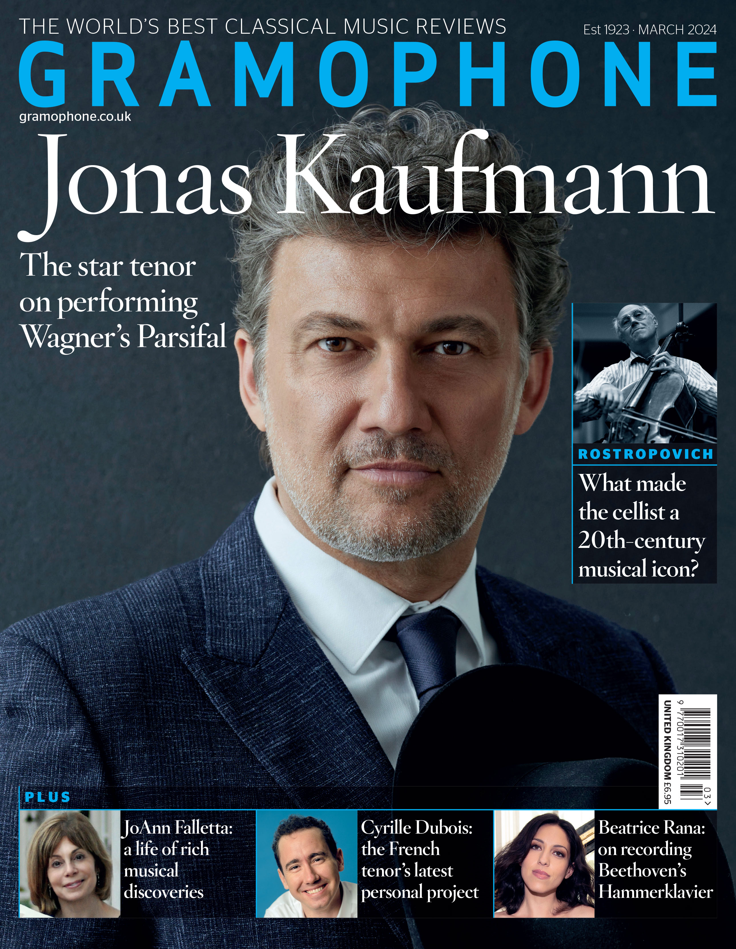 Gramophone Classical Music Magazine Podcast And Reviews Gramophone   Gramophone March 2024 Cover 