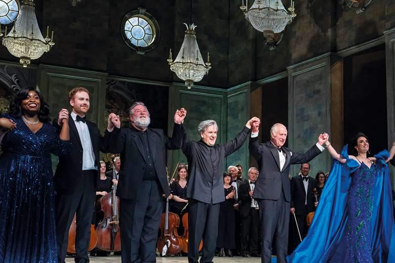 Celebrating Sir Antonio Pappano: at his farewell gala at the Royal Opera House, Covent Garden, on May 16 (photo: Tristram Kenton)
