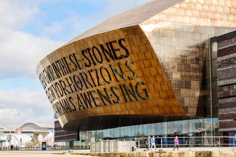 The Millennium Centre, home to Welsh National Opera