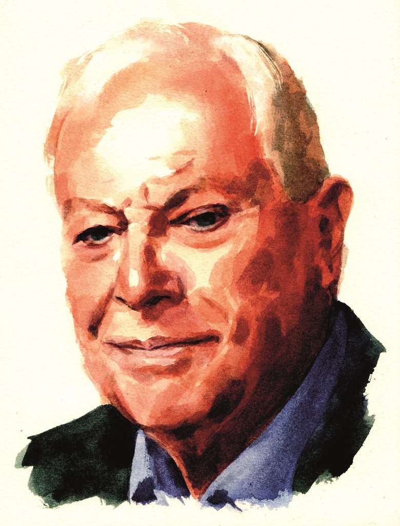 Chris Patten (illustration: Philip Bannister)