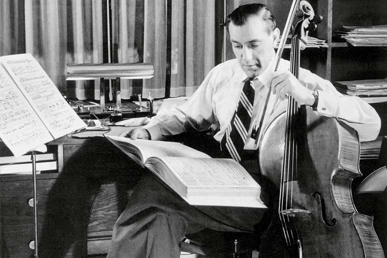 Gregor Piatigorsky (1903-76) commissioned the Cello Concerto from Walton and was the first to record it (photography: Tully Potter Collection))