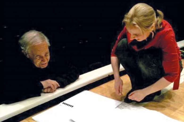 Tamara Stefanovich worked closely with Pierre Boulez on his Second Piano Sonata (photography: Christian Lillinger)