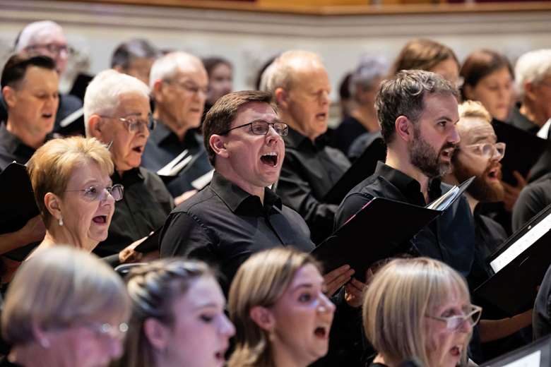 The choir boasts an impressively wide age range as well as a high standard of singing (Sally Jubb Photography)