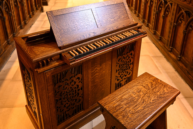 Klop chamber organ (Credit: Finnbarr Webster)