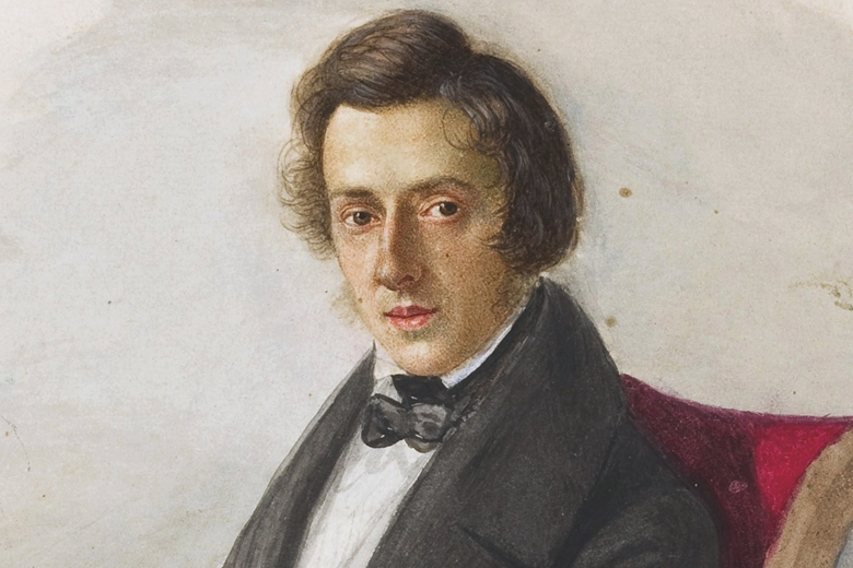 Chopin in 1835, by Maria Wodzińska